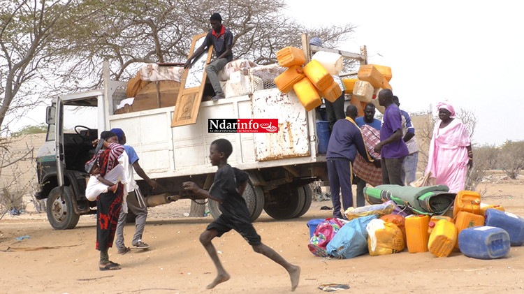 ​KHAR YALLA : le déménagement vers Djougob a démarré (photos)