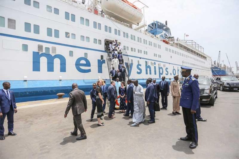 Séjour humanitaire : Le Mercy ships de retour à Dakar