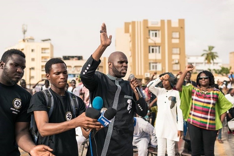 Arrestation de l'activiste panafricain Kémi Séba.