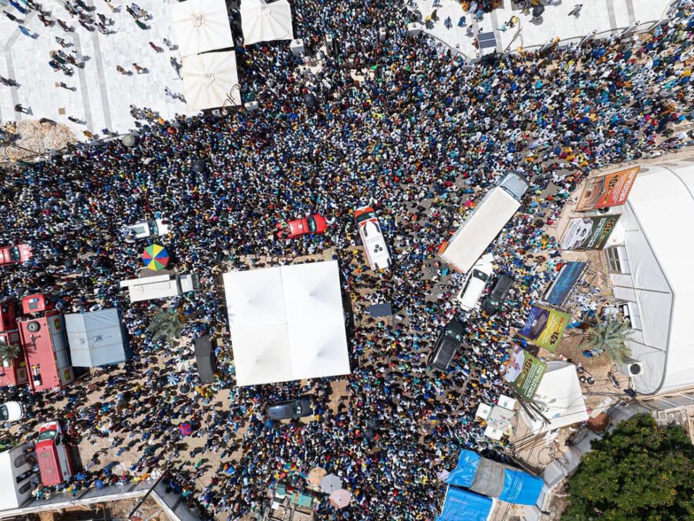 Magal : grosse affluence à la grande mosquée de Touba (photos)