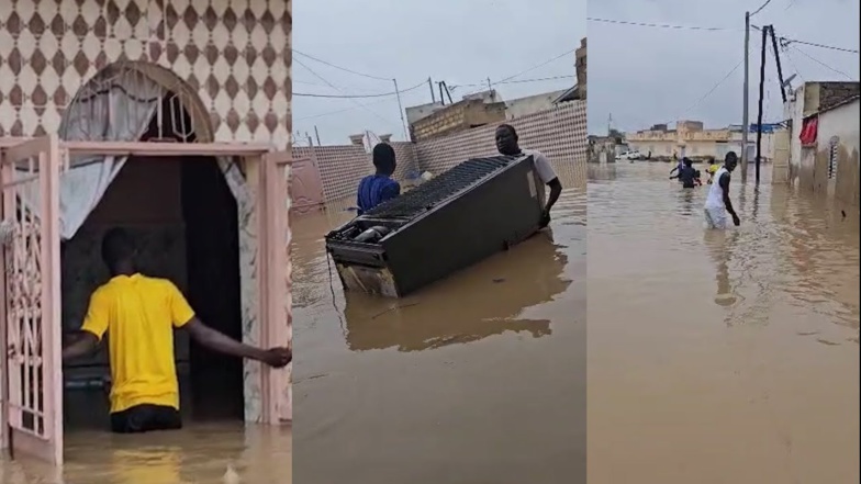 Touba: 1238 maisons et 16 axes routiers inondés (sapeurs pompiers)