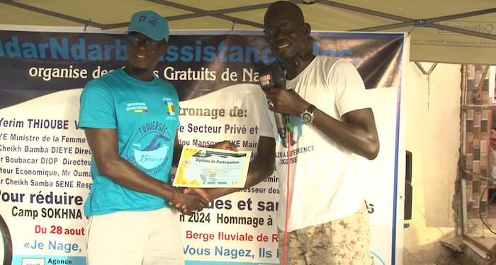 ​Prévention des noyades : NdarNdarbi Assistance boucle un camp de natation