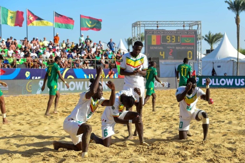 Can Beach Soccer : Le Sénégal champion d’Afrique pour la 8e fois après sa victoire sur la Mauritanie