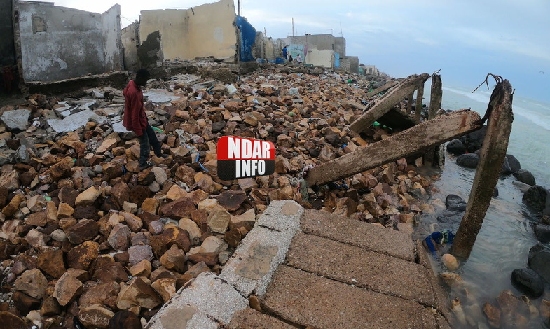 Le Sénégal, le troisième pays d'Afrique le plus vulnérable à l'érosion côtière