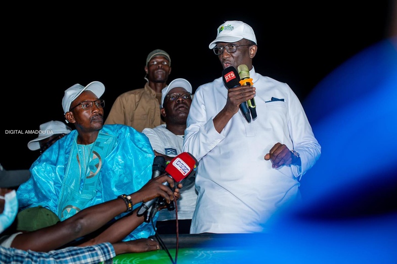 En campagne dans le Walo, Amadou Ba promet de changer la vie des populations de Richard Toll