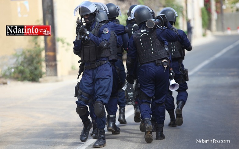 Violences électorales à Saint-Louis : 77 interpellations, 7 véhicules, du matériel et des armes saisis par la BIP