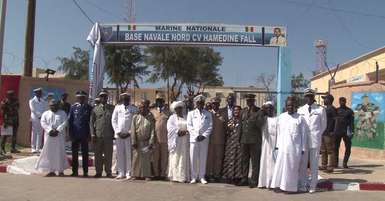 La base navale de Saint-Louis baptisée du nom du capitaine de vaisseau Hamédine Fall