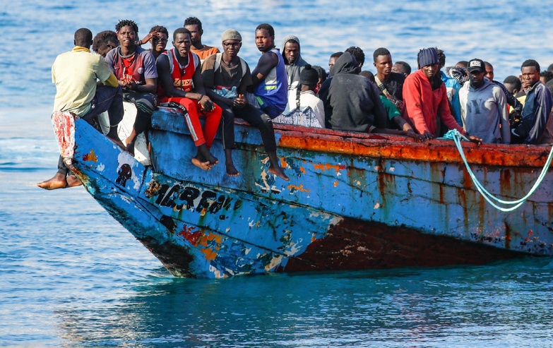 121 migrants secourus près d'El Hierro après un périple en pirogue depuis Nouakchott