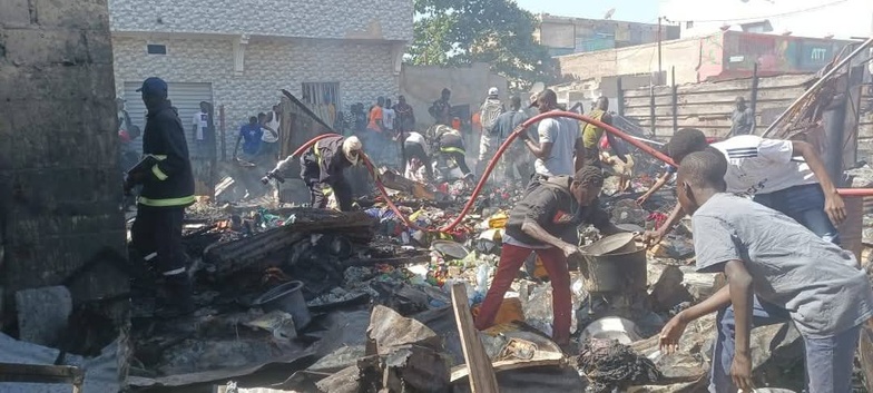 Diamaguène : Une maison dévastée par un incendie d'une rare violence