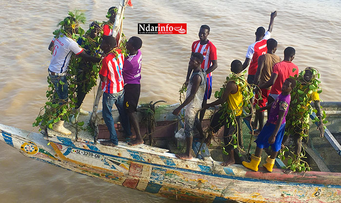 GUET-NDAR : le « Tajabone » en pirogues (vidéo)