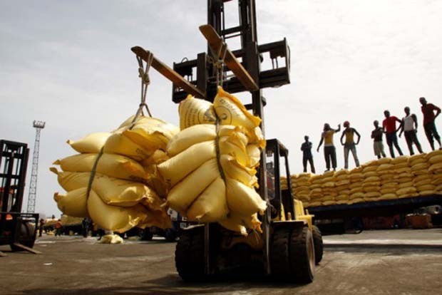 Riz importé : 2.118 millions de tonnes recensées au Port de Dakar (Janvier 2017 - août 2018)