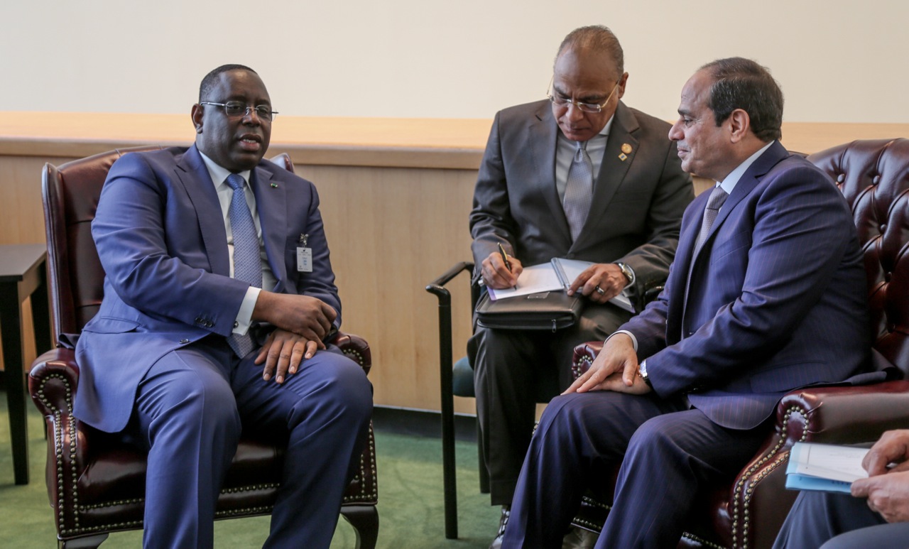 Visite officielle du président égyptien Abdel Fattah Al SISI au Sénégal, les 11 et 12 avril 2019