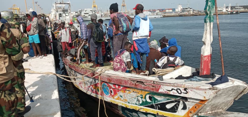 Émigration clandestine: bloqués au Maroc depuis plusieurs jours, 250 migrants et trois corps rapatriés