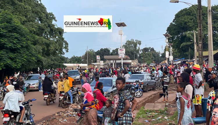 Putsch en Guinée: des scènes de liesse constatèes à Labé.