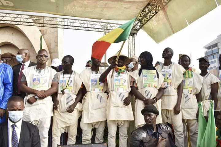 Dakar-Bamako : Après 40 jours de marche, les panafricanistes sénégalais reçus par le président Assimi Goïta et le PM Choguel Maïga (Photos)