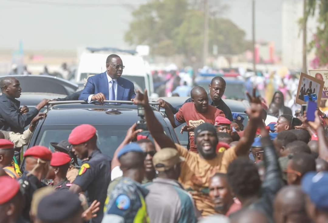 ​Accueil du président Macky SALL à Saint-Louis : Ahmadou Bamba FALL déploie ses troupes - Photos