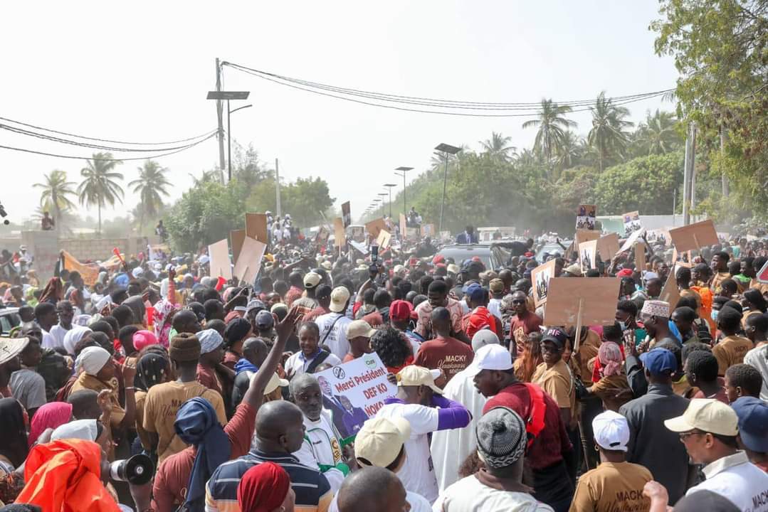 ​Accueil du président Macky SALL à Saint-Louis : Ahmadou Bamba FALL déploie ses troupes - Photos