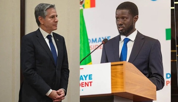 Partenariat entre les États-Unis et le Sénégal : Anthony Blinken échange avec le Président Diomaye Faye