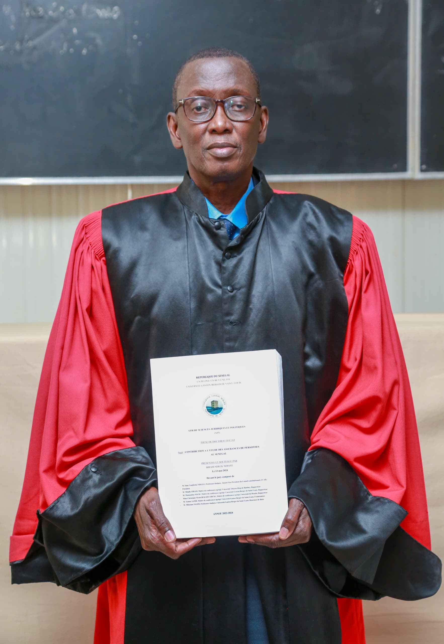 ​UGB : Biram Ndeck Ndiaye soutient sa thèse de Doctorat.