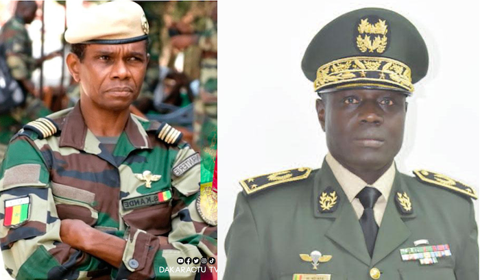 Le Général Magatte Ndiaye succède au Gl Kandé 