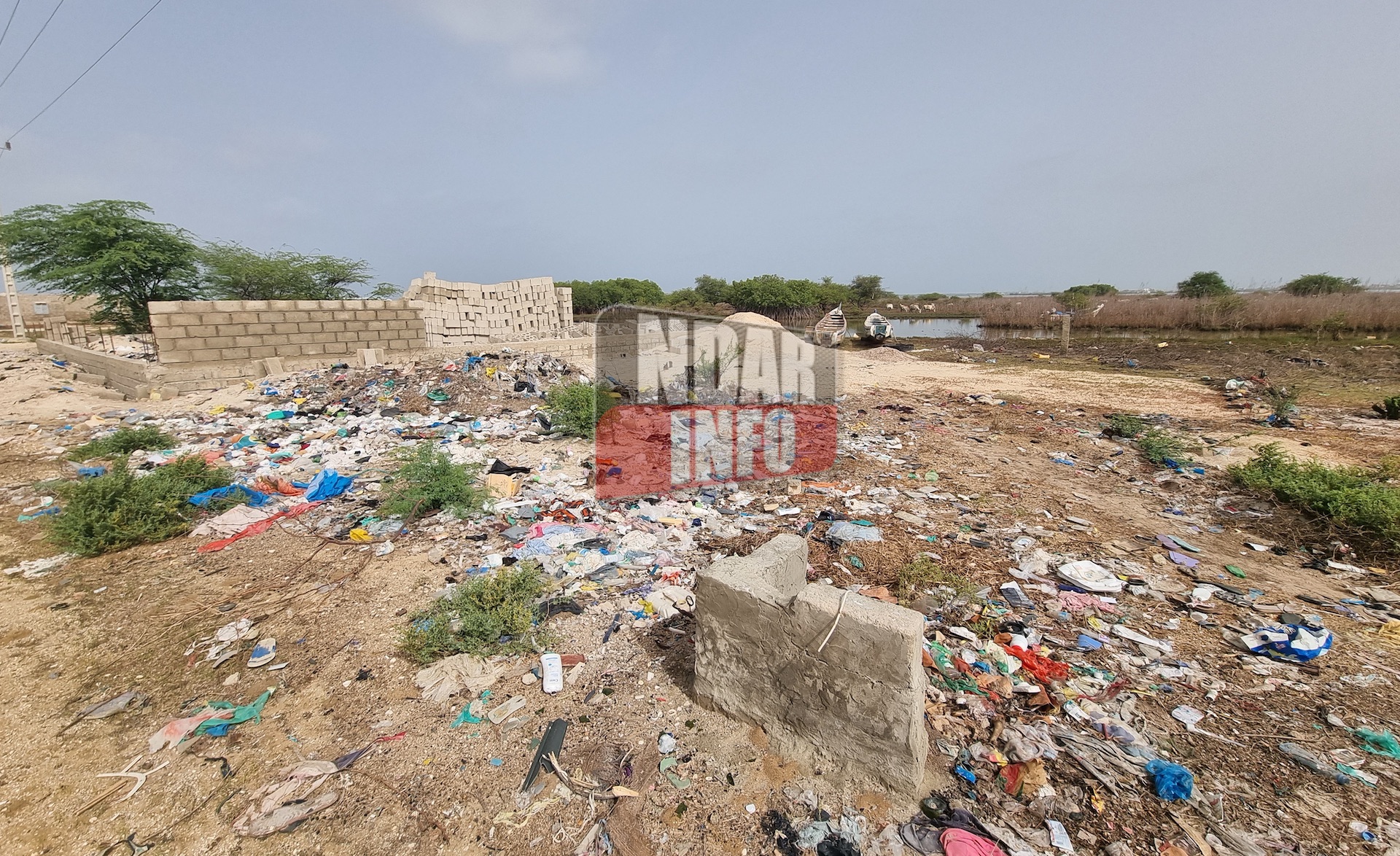 Gandiol - ​Bountou Ndour : la boulimie foncière n'apargne pas le lit fleuve (photos)