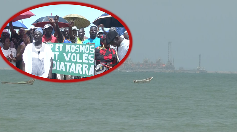 " Le GTA a tué la pêche. Il est en train de polluer la mer ", crient des pêcheurs artisanaux de Saint-Louis