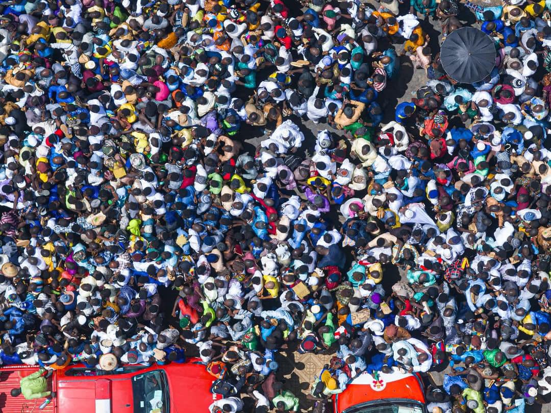 Magal : grosse affluence à la grande mosquée de Touba (photos)