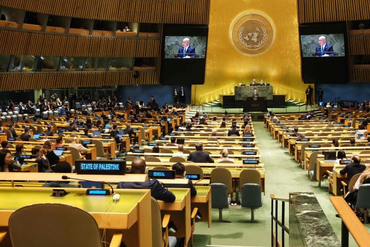 Des diplomates huent Netanyahou à son arrivée et quittent l’Assemblée générale de l’ONU