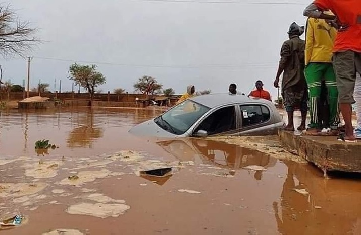 Le Falémé déborde : Saraya isolé du reste du pays