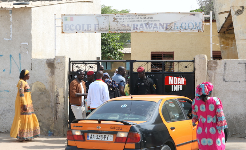 Rawane NGOM : le plus grand centre de vote de Saint-Louis