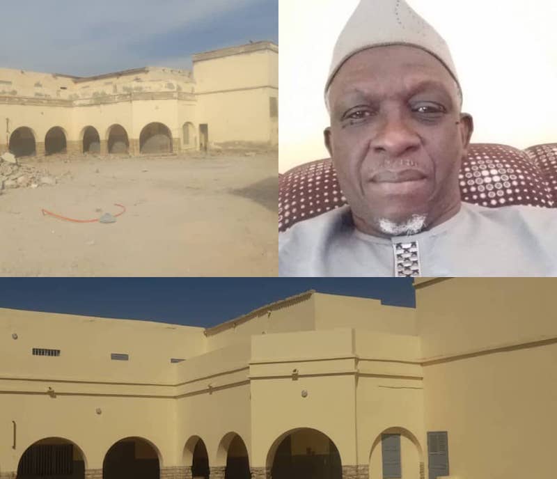 Rénovation de l'école Cheikh Touré : Arona NDIAYE, satisfait, exprime sa reconnaissance envers la FIDEI