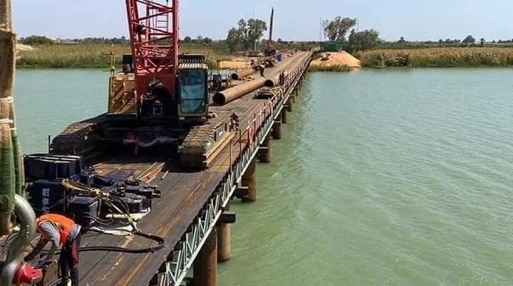 Pont de Rosso : les dispositions nécessaires ont été prises pour l’achèvement des travaux, ‘’d’ici à juillet 2026’’