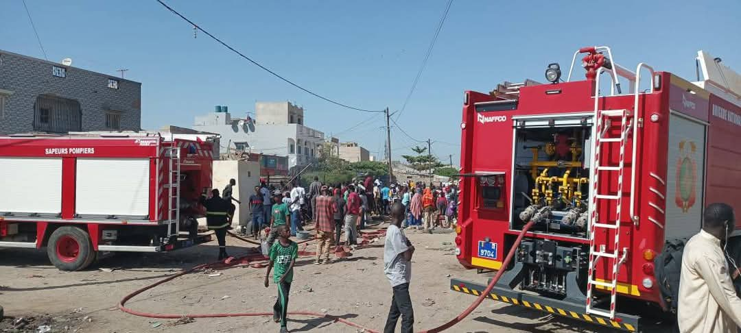 Diamaguène : Une maison dévastée par un incendie d'une rare violence