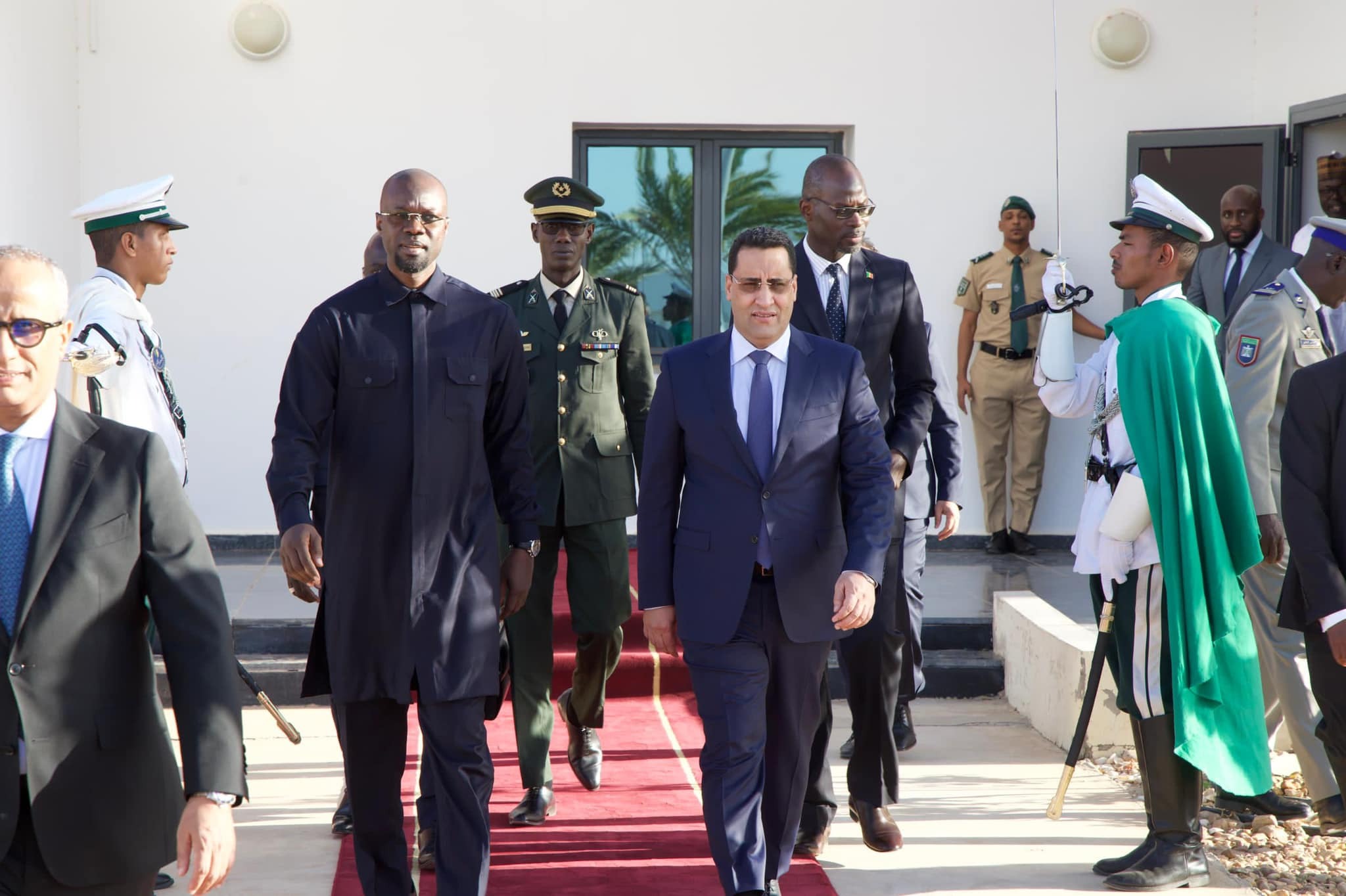 [Photos] Sonko est arrivé à Nouakchott