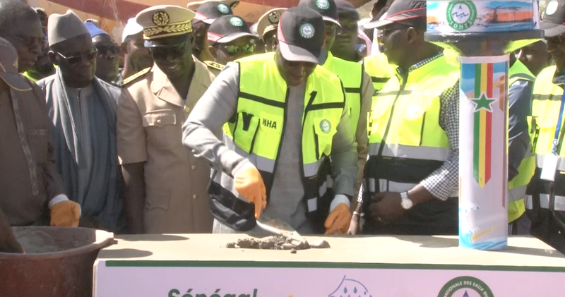 Saint-Louis : Cheikh Tidiane DIÈYE lance les travaux de construction d’un nouveau château d’eau à Mpal