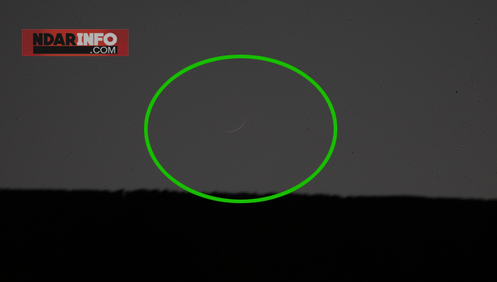 (Photos) Apparition du Croissant lunaire à Saint-Louis.