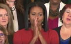 Michelle Obama craque lors de son discours d'adieu (vidéo)