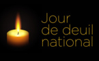 Journée de deuil national vendredi