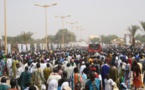 A l’appel du Khalife général des Mourides, Touba a manifesté contre Charlie Hebdo