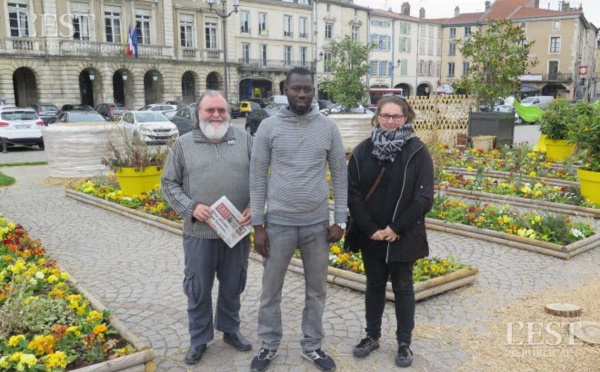 Solidarité internationale : Al Hassane Kebe de l'AVN rencontre les Mussipontains de Terre Africaine en France.