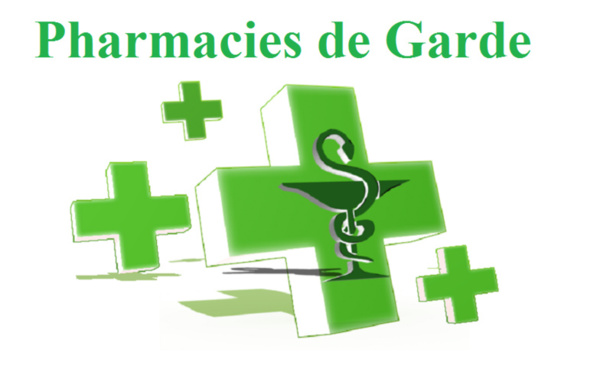 Le Calendrier des Pharmacies de Garde : du 25 avril au 04 juillet 2020