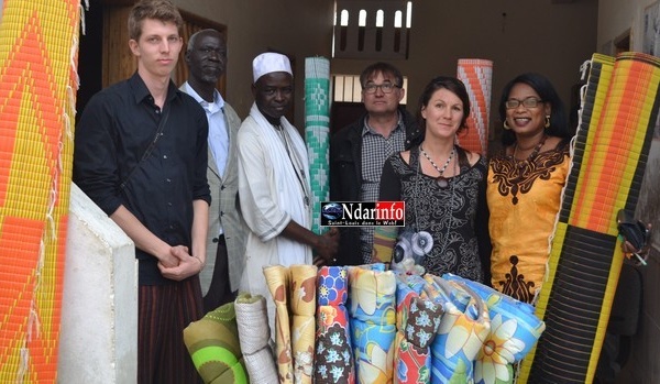 Remise de dons au Jardin d'Espoir de Saint-Louis : des partenaires européens touchés par le sort des Talibés.