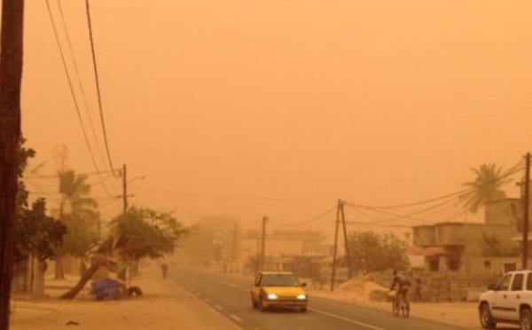 MÉTÉO : dense poussière dans le Nord jusqu'au samedi