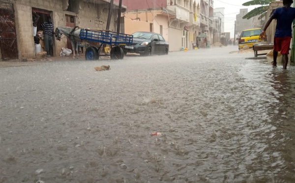 Saint-Louis : Peur bleue après les fortes pluies de ce vendredi