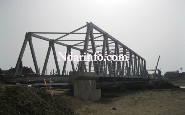 Saint-Louis: Bon déroulement des travaux du pont Masseck NDIAYE ex Goele ( photos)