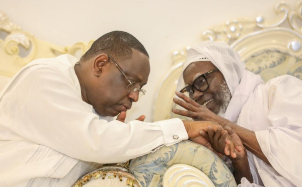 Préservation de la paix : Voici le sermon de Serigne Mountakha remis à Macky Sall