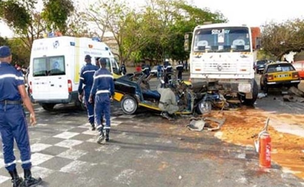 SÉNÉGAL : 433 morts et 12437 accidents sur la route.