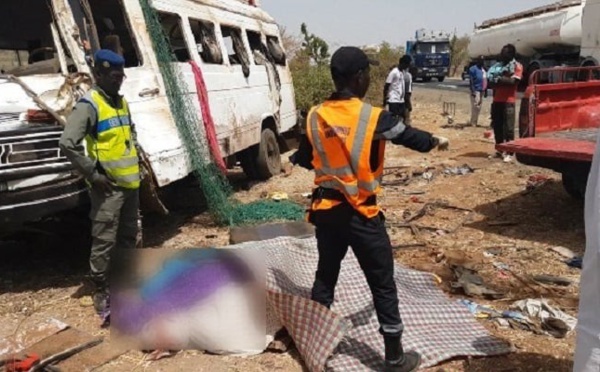 Matam : six morts suite à une collision entre un camion et un minibus