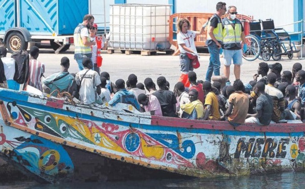 Migration irrégulière : deux pirogues de près de 300 personnes débarquent sur l'île El Hierro