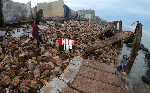 Le Sénégal, le troisième pays d'Afrique le plus vulnérable à l'érosion côtière